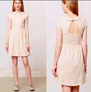 Anthropology Dear Creatures polkadot dress size L